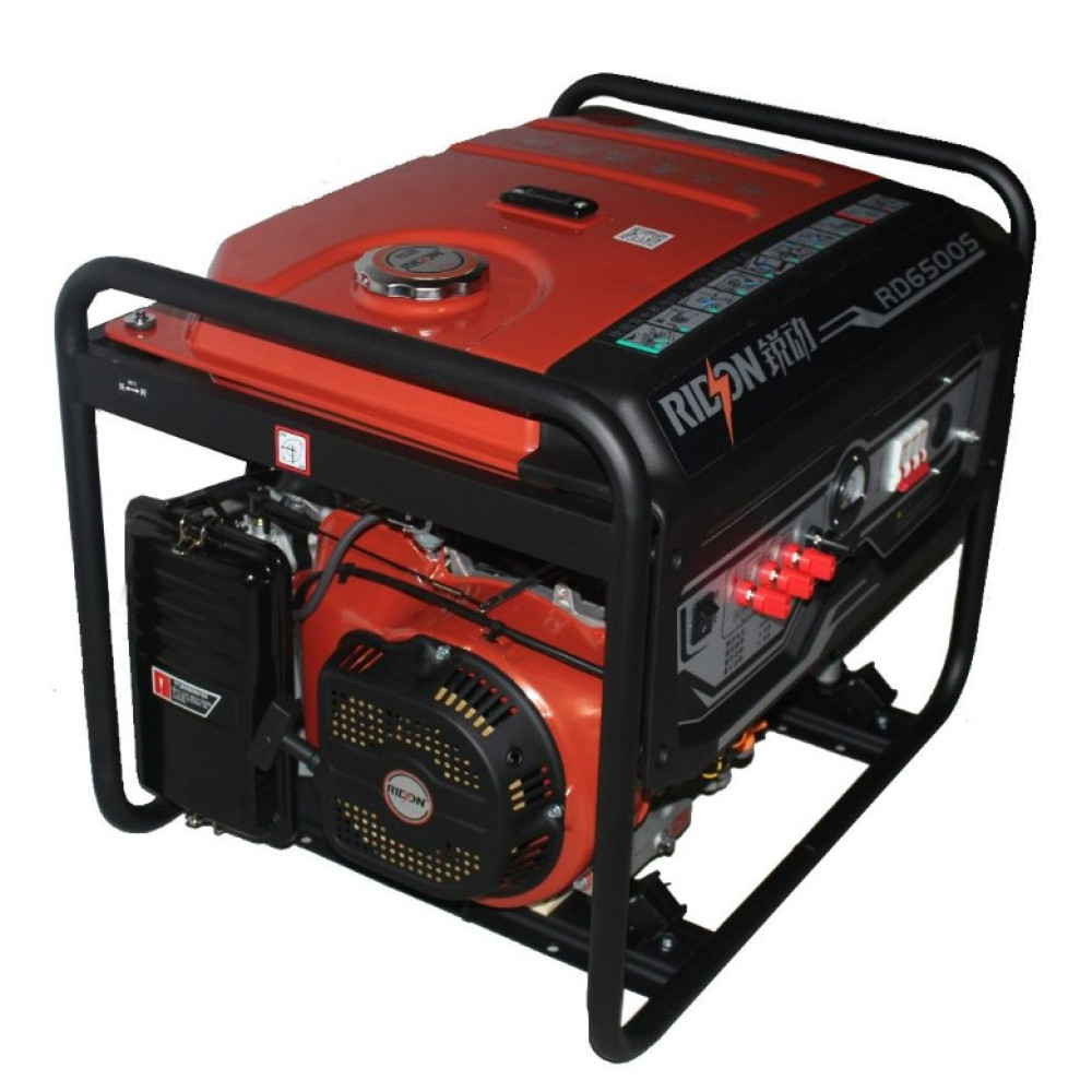 Бензиновий генератор EF Power 5,0/5,5 кВт, трифазний, ручний запуск (RD6500S)