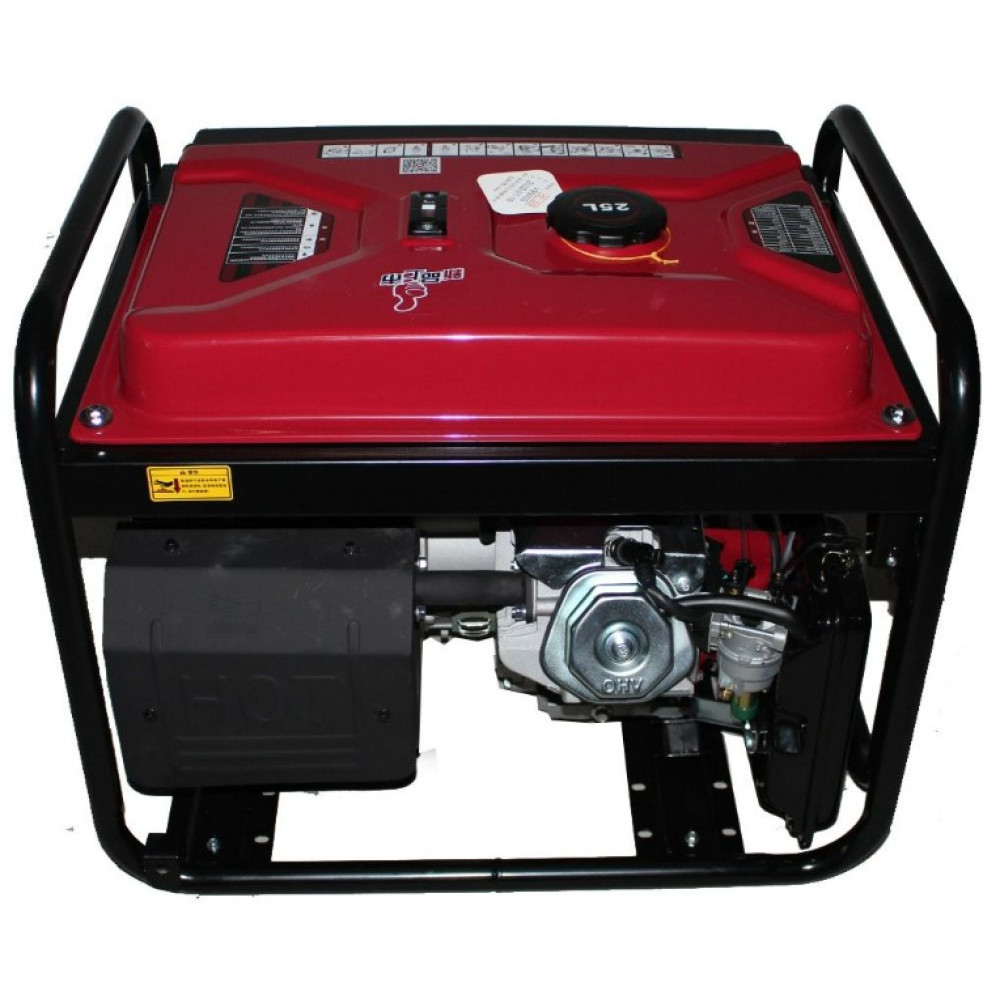 Бензиновый генератор EF Power 7,0/7,5 кВт, однофазный, ручной запуск (V9500S)