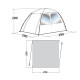 Шатро Easy Camp Daytent Granite Grey (120327) 928284