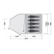 Намет п'ятимісний Easy Camp Eclipse 500 Rustic Green (120387) 928899
