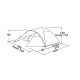 Намет тримісний Easy Camp Quasar 300 Steel Blue (120417) 929567