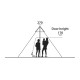 Намет восьмимісний Easy Camp Moonlight Tipi Grey (120381) 929575