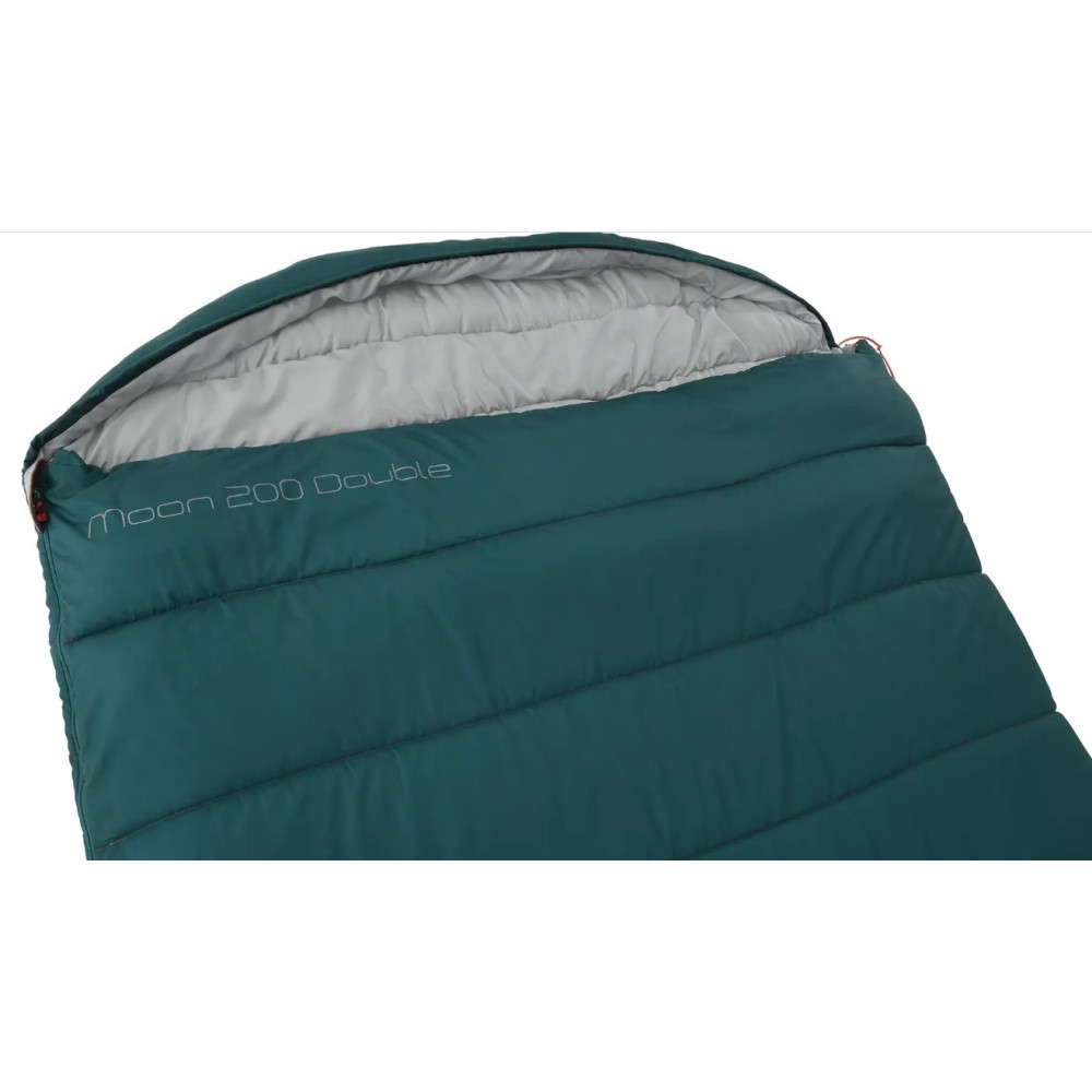 Спальний мішок Easy Camp Moon 200 Double/+5°C Teal Left/Right (240187)