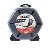 Струна косильна ECHO Black Diamond 2,4 мм 77 м спіральна 81788