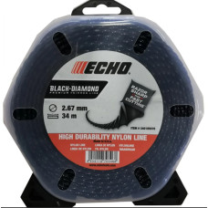 Струна косильная ECHO Black Diamond 2,7 мм 34 м 82563