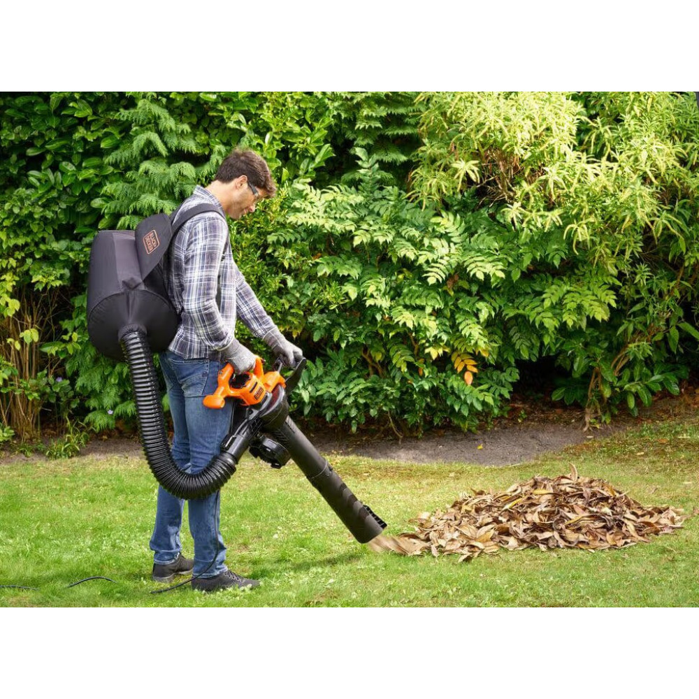 Садовый пылесос электрический Black&Decker BEBLV290
