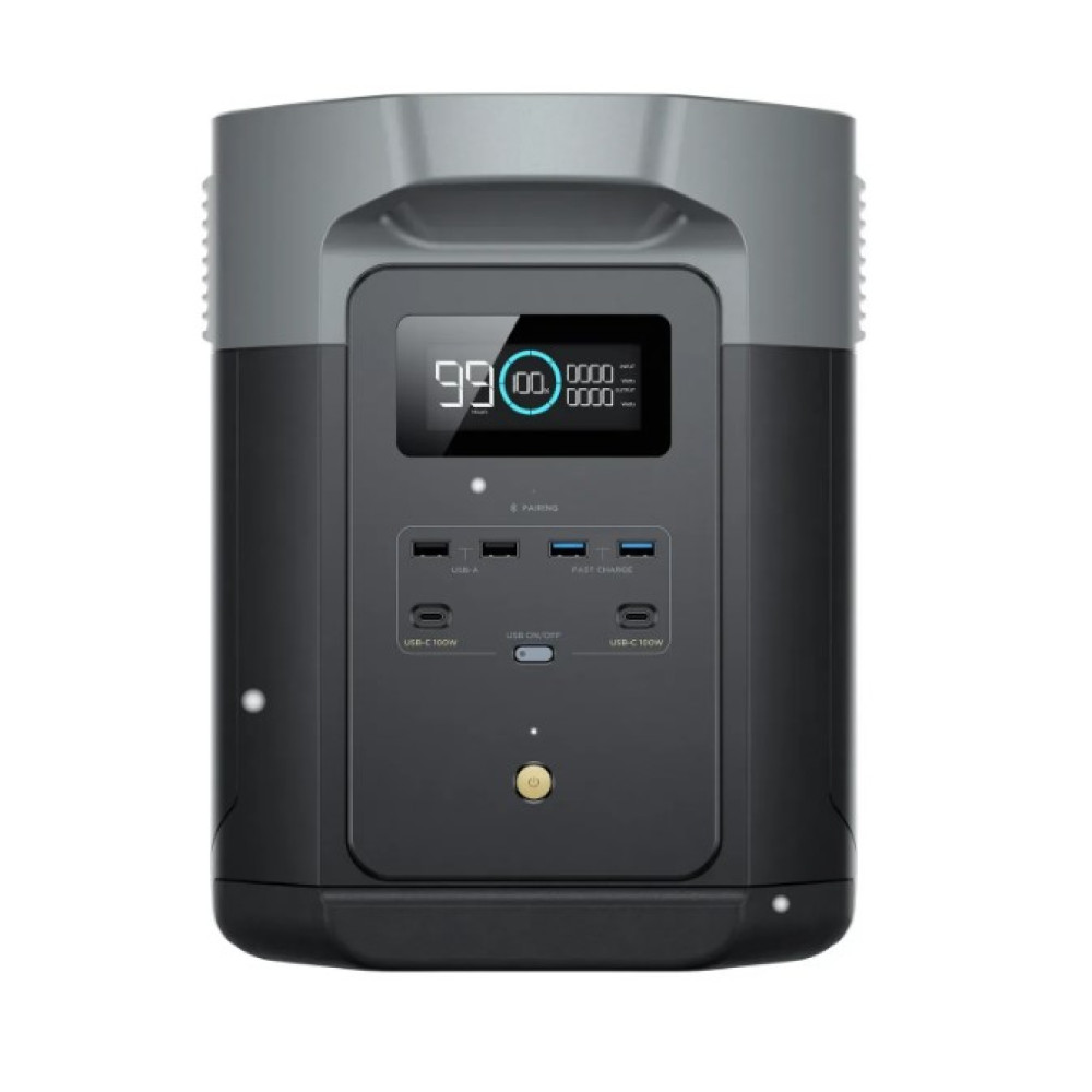 Зарядная станция EcoFlow DELTA 2 Max / 2400 Вт / 2048 Вт⋅ч / LiFePO4 (EFDELTA2Max-EU)