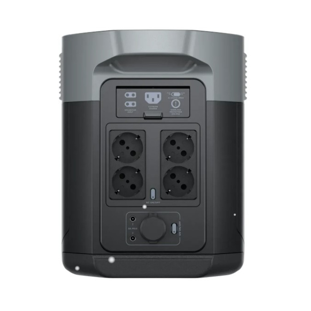 Зарядная станция EcoFlow DELTA 2 Max / 2400 Вт / 2048 Вт⋅ч / LiFePO4 (EFDELTA2Max-EU)