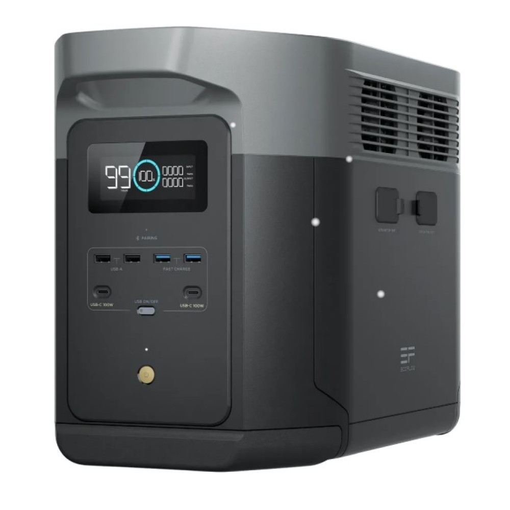 Зарядная станция EcoFlow DELTA 2 Max / 2400 Вт / 2048 Вт⋅ч / LiFePO4 (EFDELTA2Max-EU)