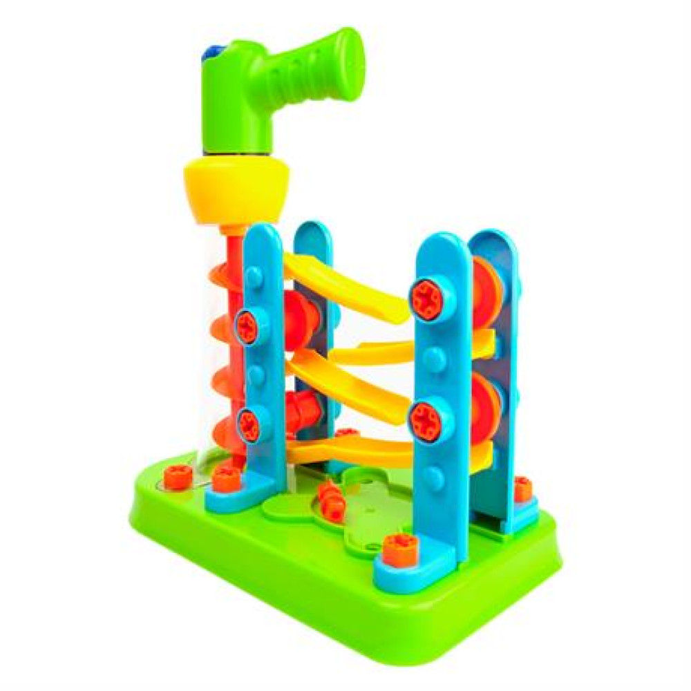 Конструктор Edu-Toys Гірка-зигзаг із інструментами