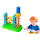 Конструктор Edu-Toys Гірка-зигзаг із інструментами