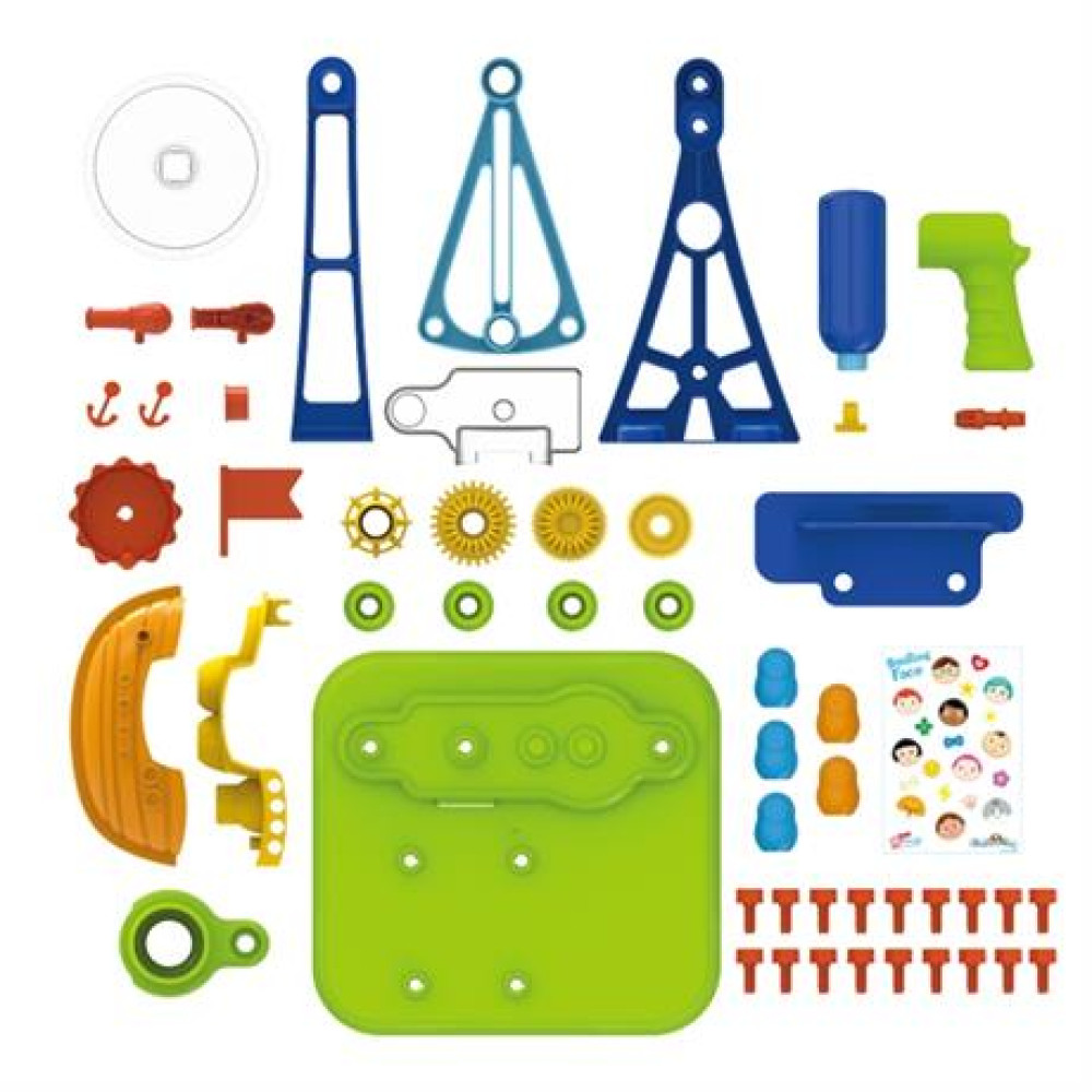 Конструктор Edu-Toys Піратський корабель із інструментами