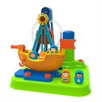 Конструктор Edu-Toys Пиратский корабль с инструментами