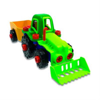 Конструктор Edu-Toys Трактор із інструментами