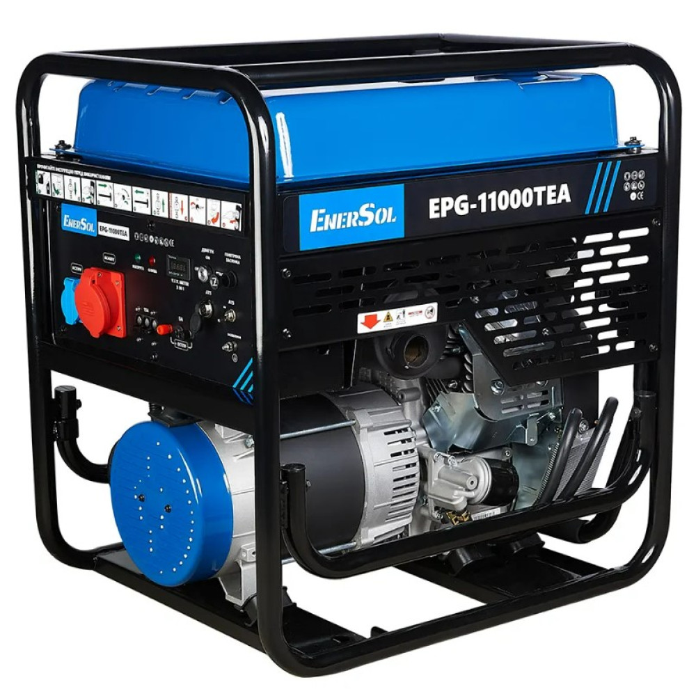 Генератор бензиновый EnerSol 10/11 кВт 3- фазный EPG-11000TEA