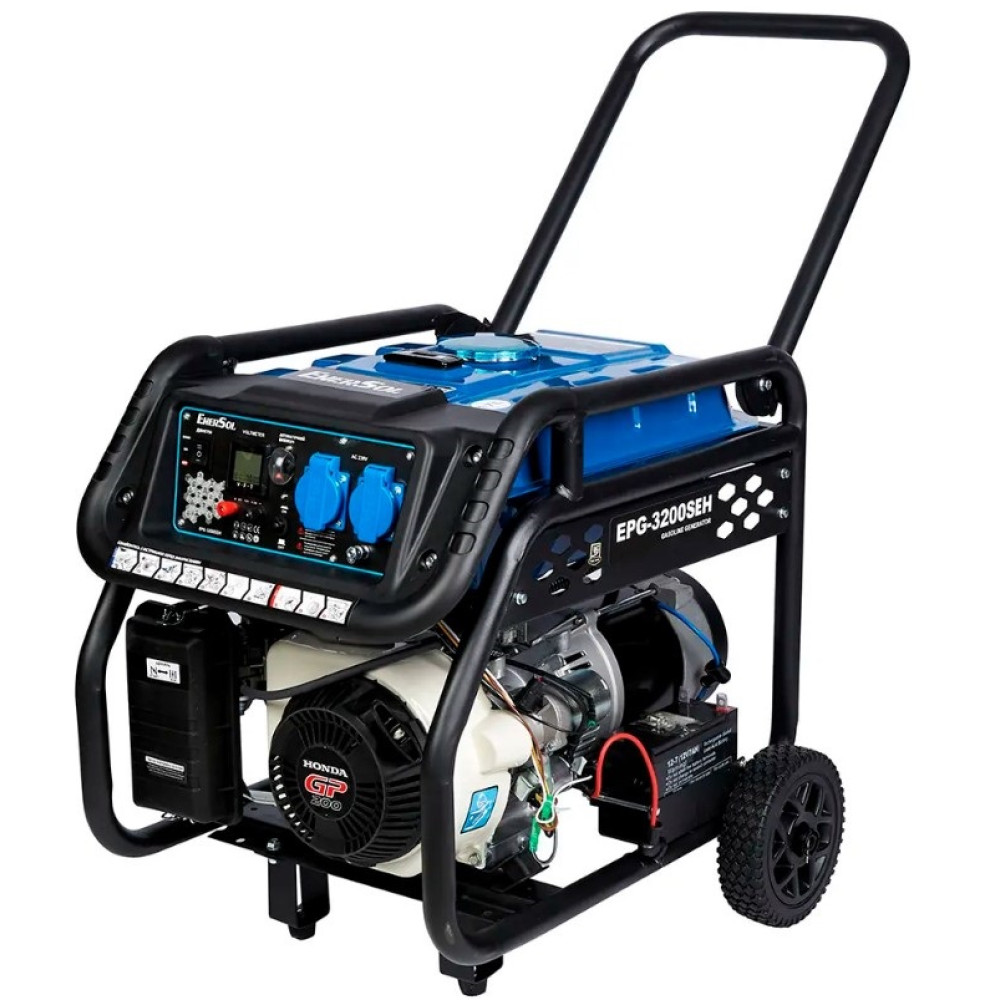 Генератор бензиновый EnerSol 2.8/3.2 кВт EPG-3200SEH