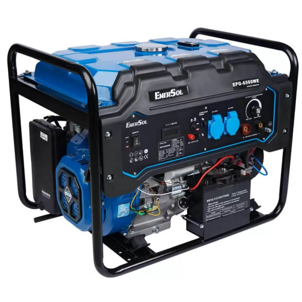 Інверторний генератор зварювальний EnerSol 6/6,5 кВт (EPG-6500WE)
