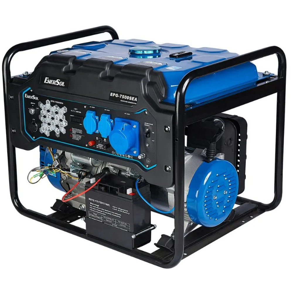 Генератор бензиновий EnerSol 7/7.5 кВт EPG-7500SEA