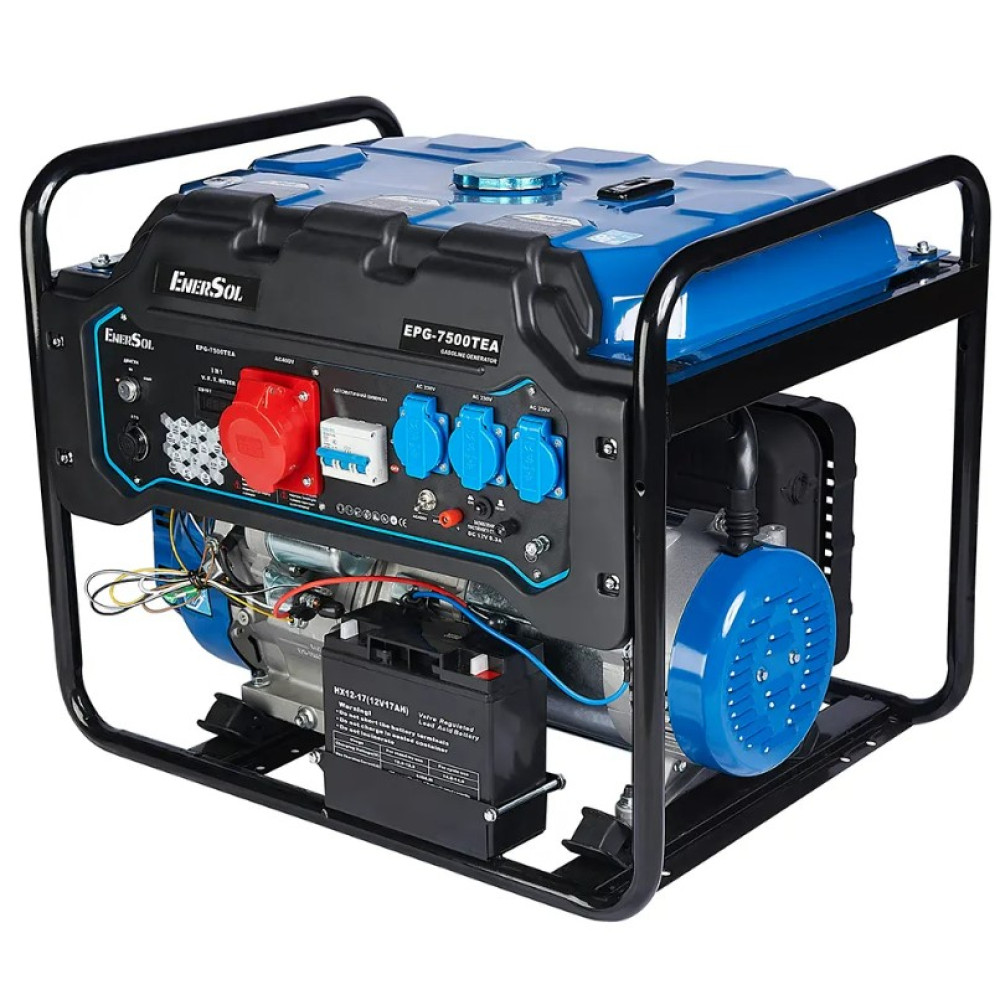 Генератор бензиновый EnerSol 7/7.5 кВт EPG-7500TEA