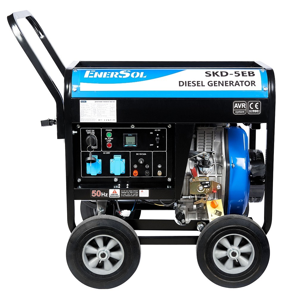 Генератор дизельный EnerSol Kit Energy 5.0 кВт SKD-5EB