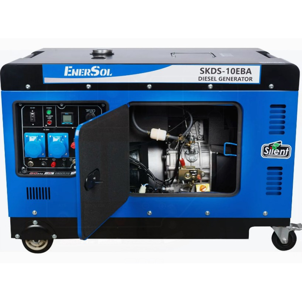 Генератор дизельный EnerSol 9/10 кВт SKDS-10EBA