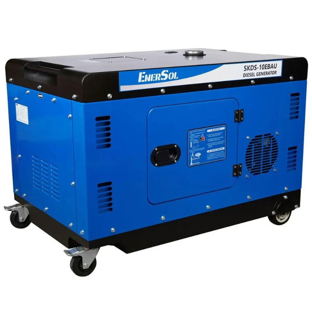 Генератор дизельный EnerSol 9/10 кВт SKDS-10EBAU