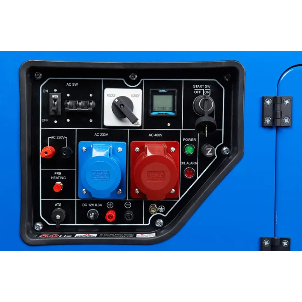 Генератор дизельный EnerSol 9/10 кВт SKDS-10EBAU