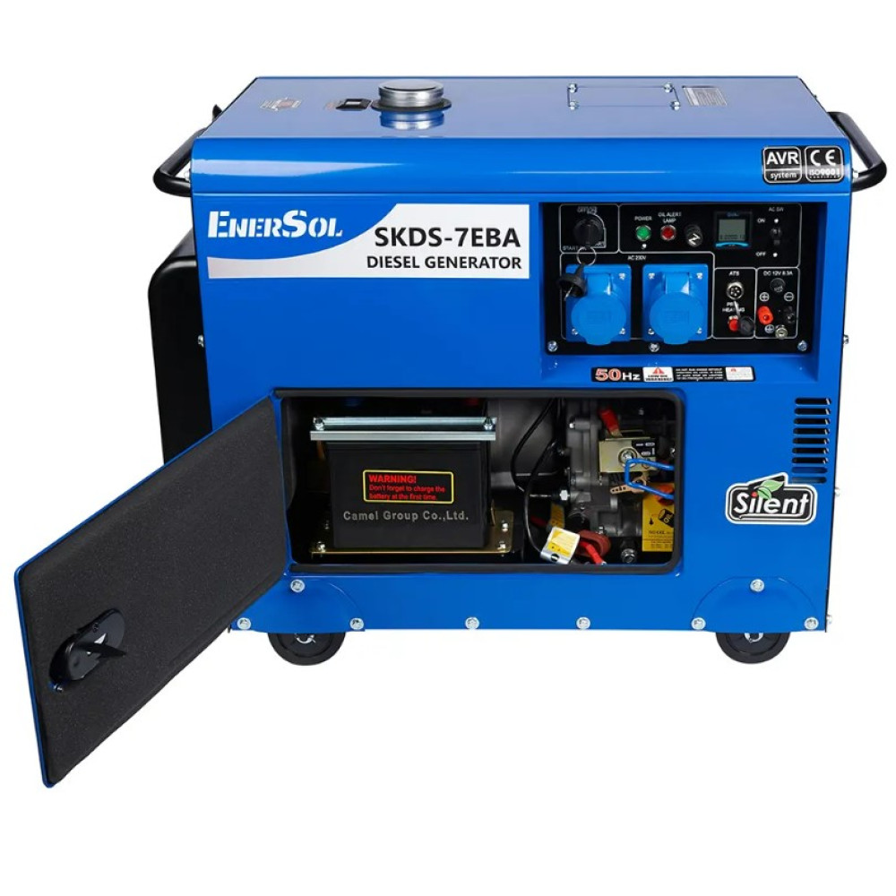 Генератор дизельный EnerSol 6/6.5 кВт SKDS-7EBA