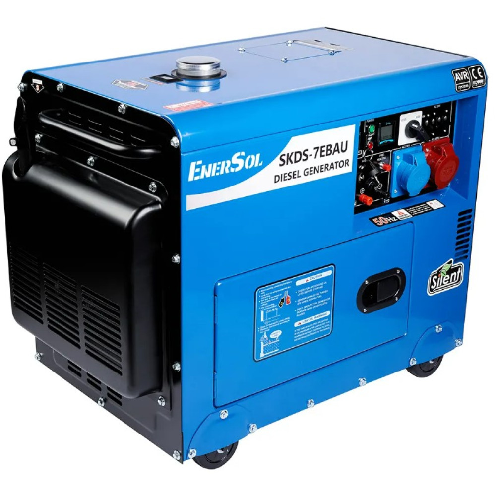 Генератор дизельний EnerSol 6/6.5 кВт SKDS-7EBAU