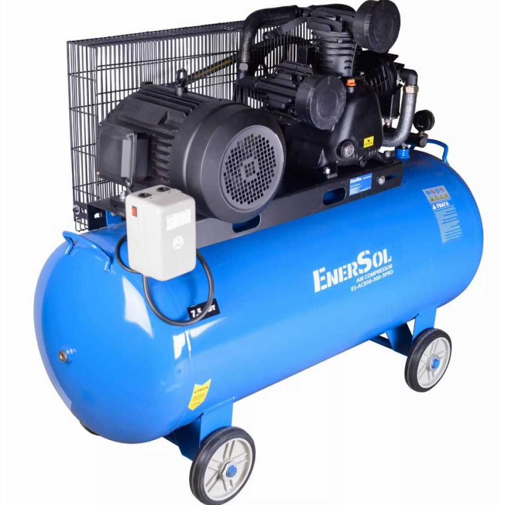 Компресор EnerSol повітряний ES-AC850-300-3PRO