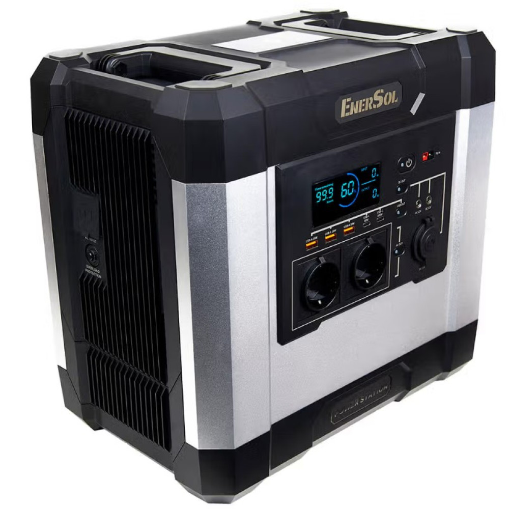 Зарядная станция EnerSol 2000 Вт / 1600 Вт⋅ч / LiFePO4 (EPB-2000NF)