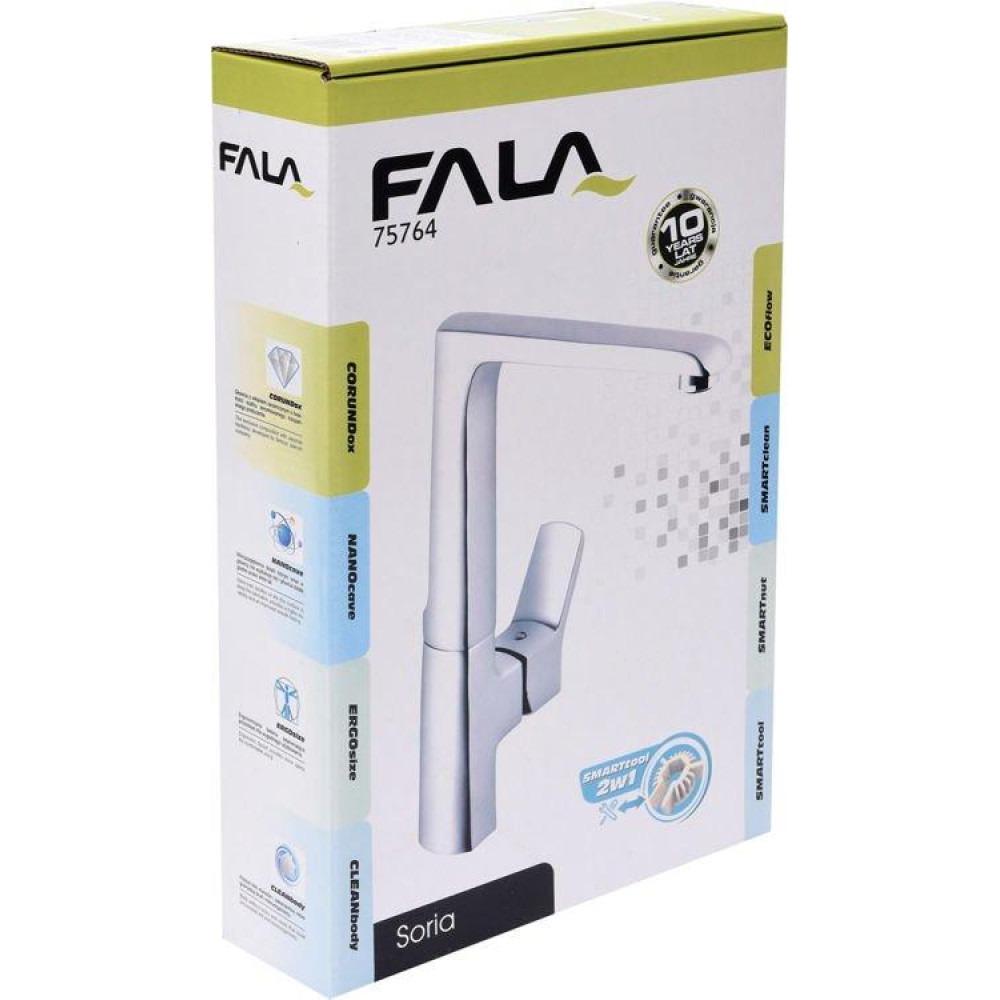 Змішувач для кухонної раковини FALA Soria 75764