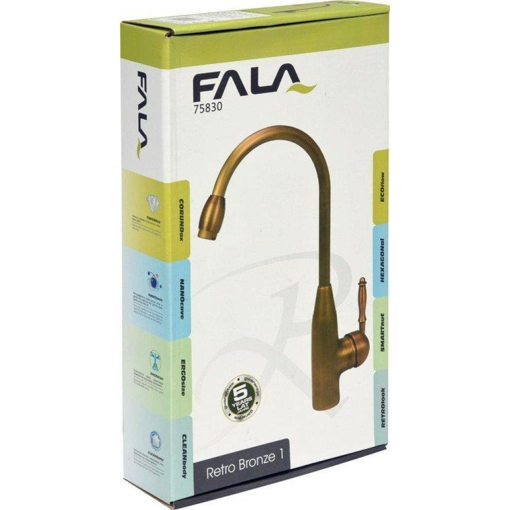 Змішувач для кухонної раковини FALA RETRO BRONZE 1 75830
