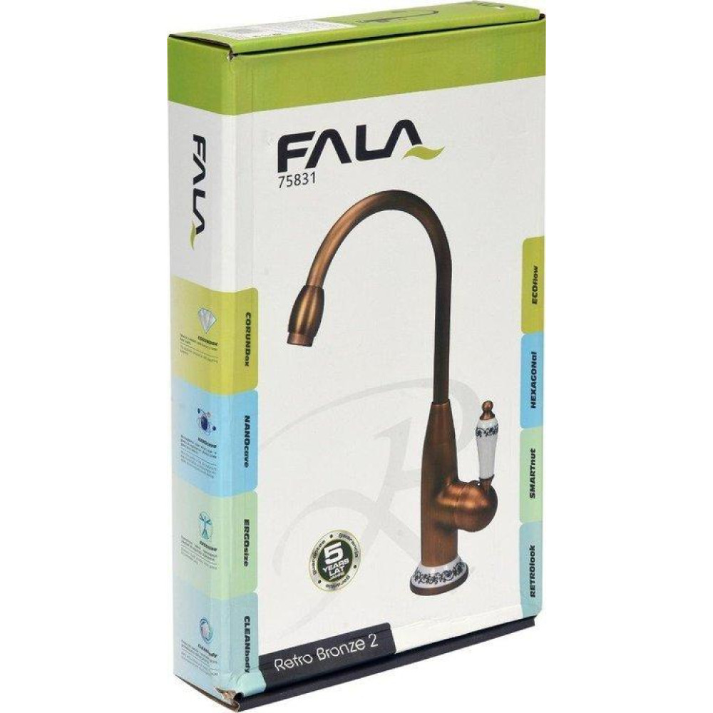 Змішувач для кухонної раковини FALA RETRO BRONZE 2 75831