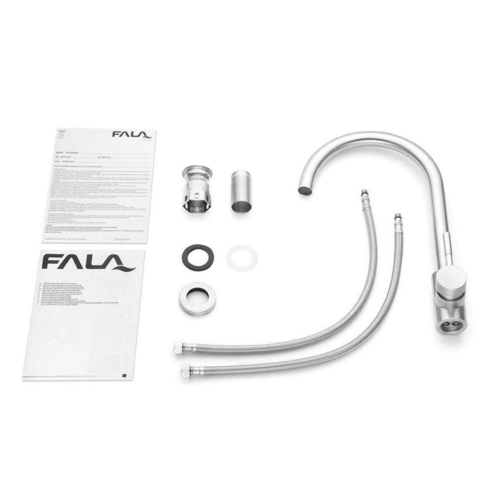 Змішувач для раковини FALA STEELY 1 75716
