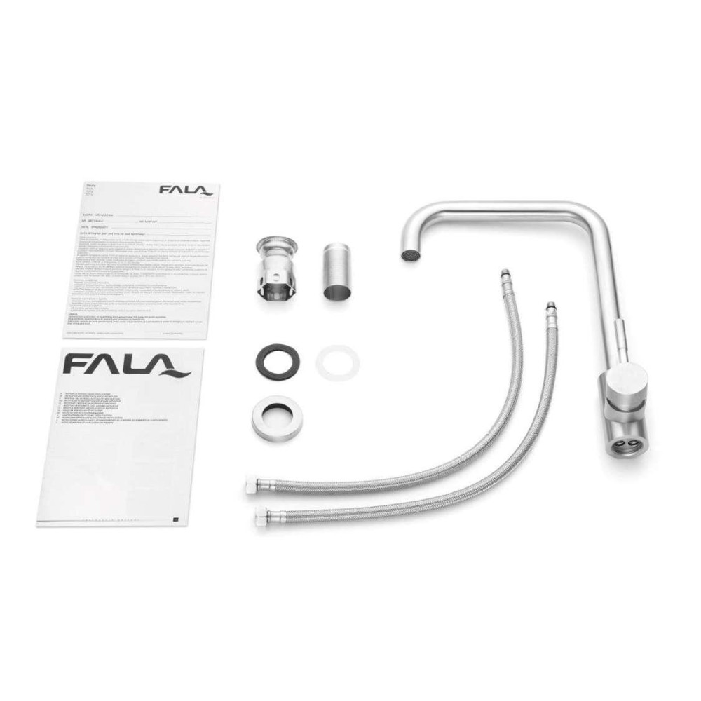 Змішувач для раковини FALA STEELY 2 75718