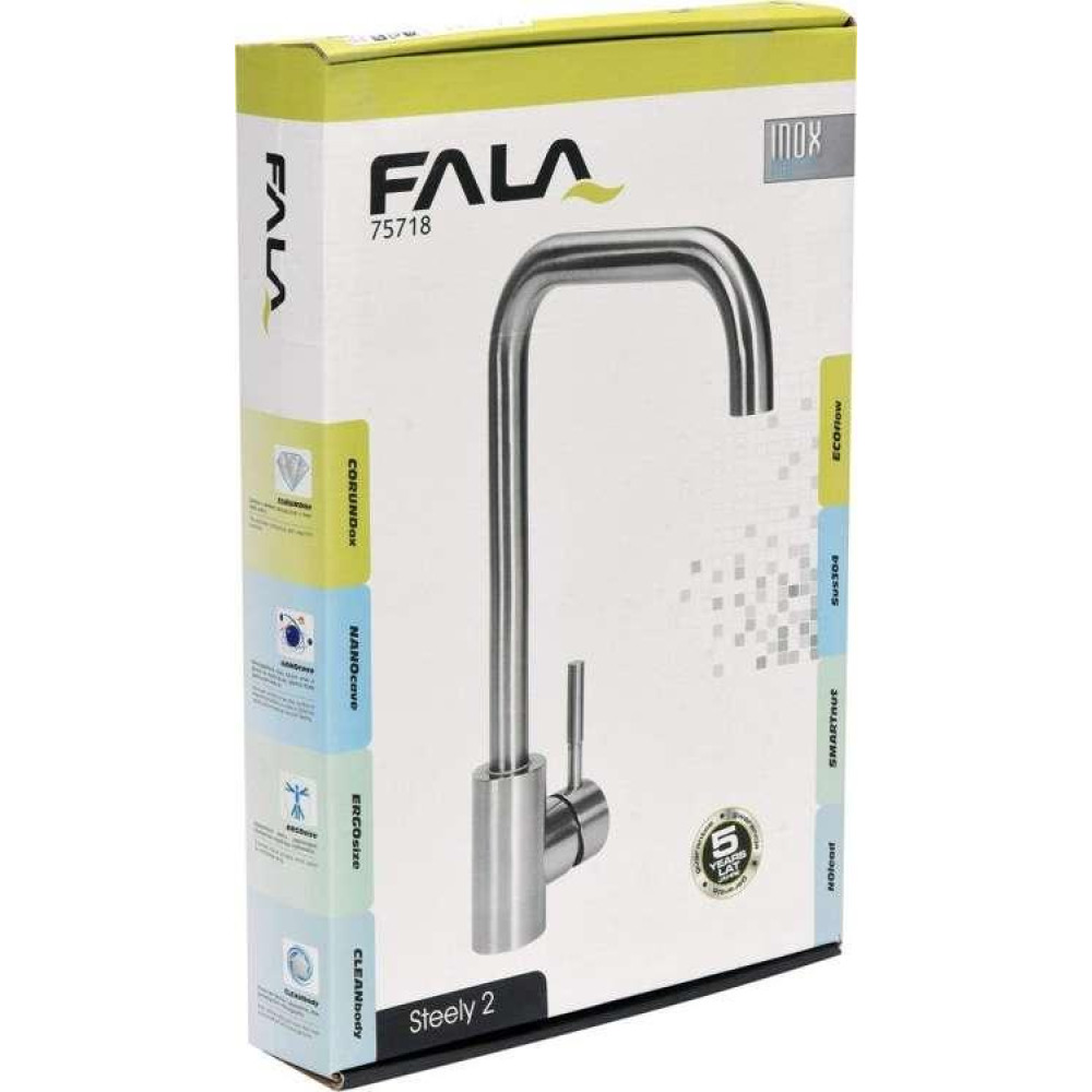 Змішувач для раковини FALA STEELY 2 75718
