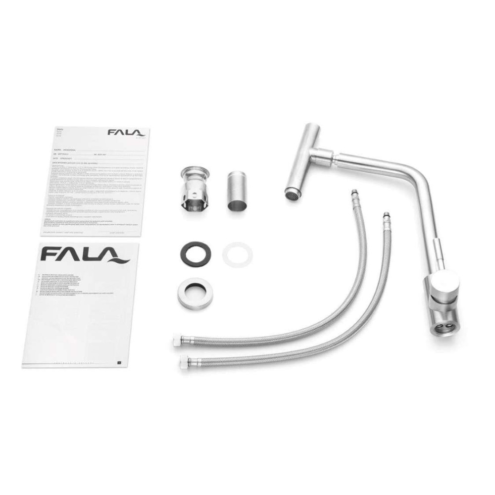 Змішувач для раковини FALA STEELY 3 75719