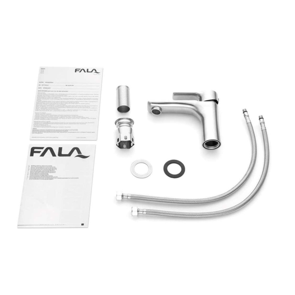 Змішувач для раковини FALA STEELY 4 75804