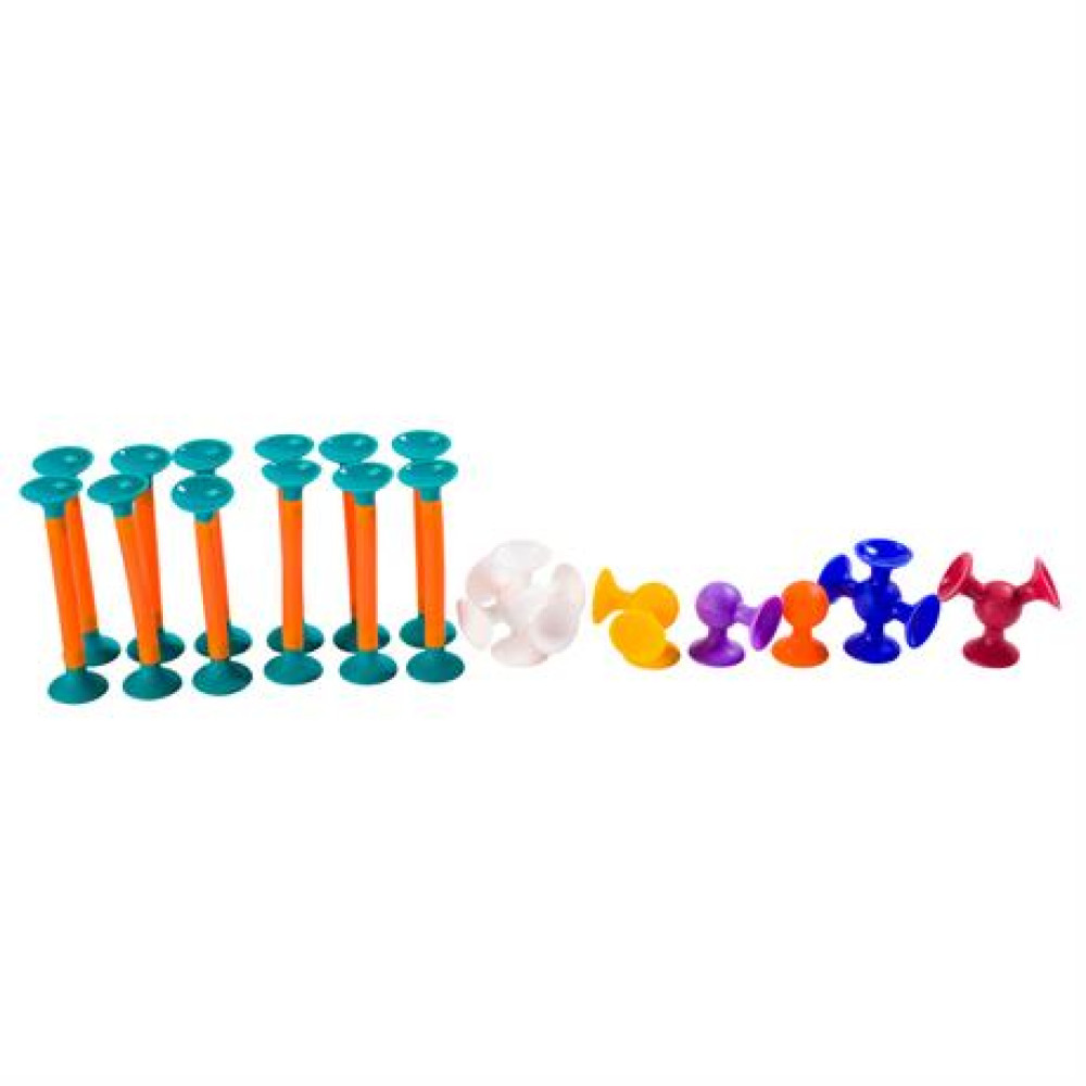 Конструктор контурний З'єднай та зігні Fat Brain Toys Squigz Toobz F194ML