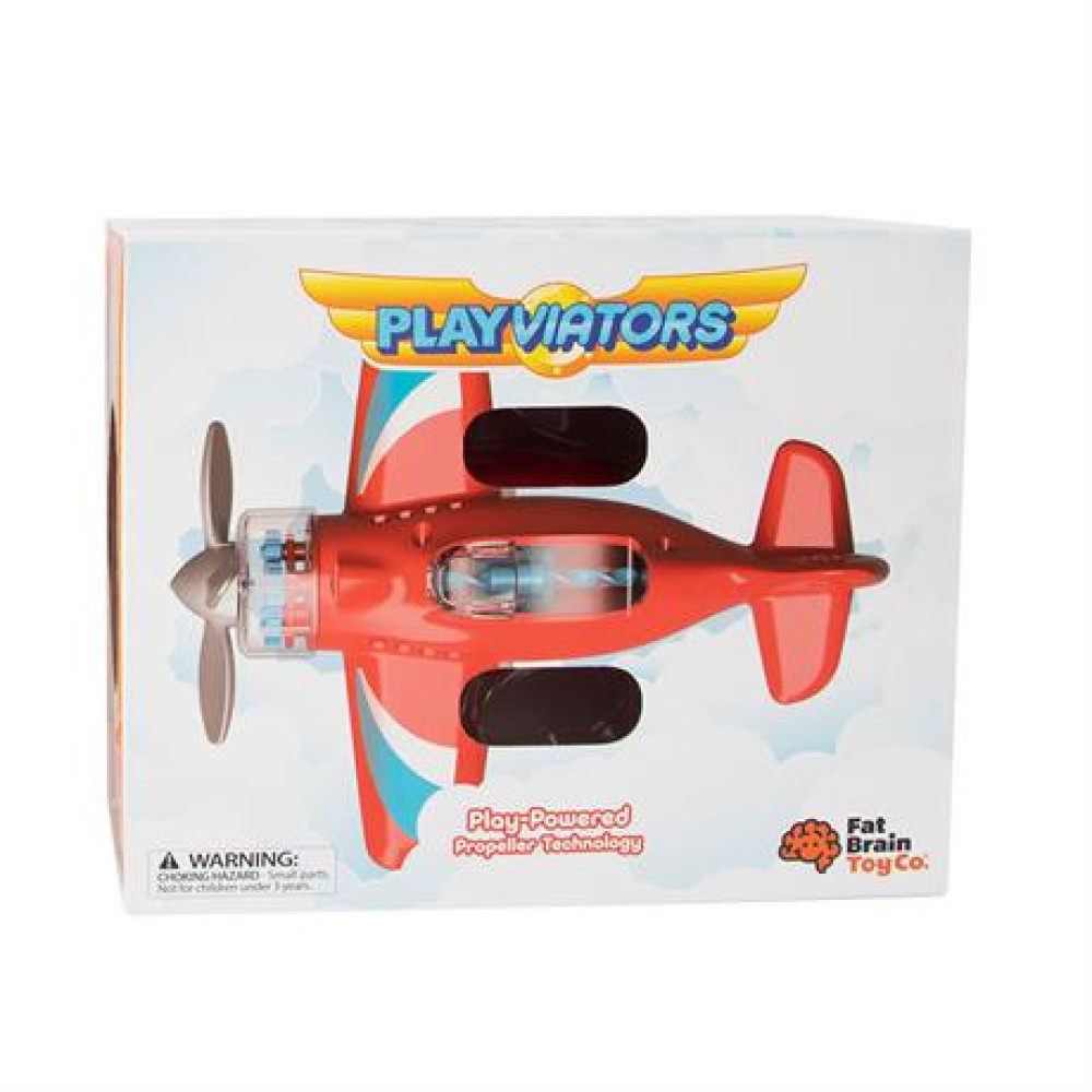 Іграшковий літак Fat Brain Toys Крутись пропелер Playviator F2261ML