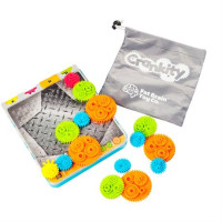 Головоломка Fat Brain Toys Різнокольорові шестерні Crankity (F140ML)