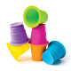 Игрушка тактильная Fat Brain Toys Мягкие чашки Suction Kupz