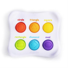 Игрушка сенсорная Fat Brain Toys Цвет Форма Название Dimpl Duo Брайль