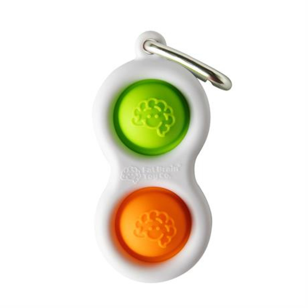 Тактильний антистрес-брелок Fat Brain Toys Кнопки Simpl Dimpl