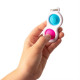 Тактильний антистрес-брелок Fat Brain Toys Кнопки Simpl Dimpl