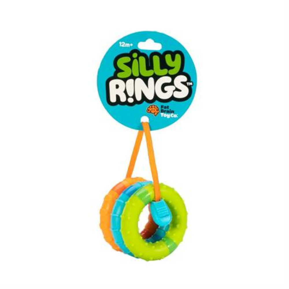 Іграшка тактильна Fat Brain Toys Магнітні кільця SillyRings