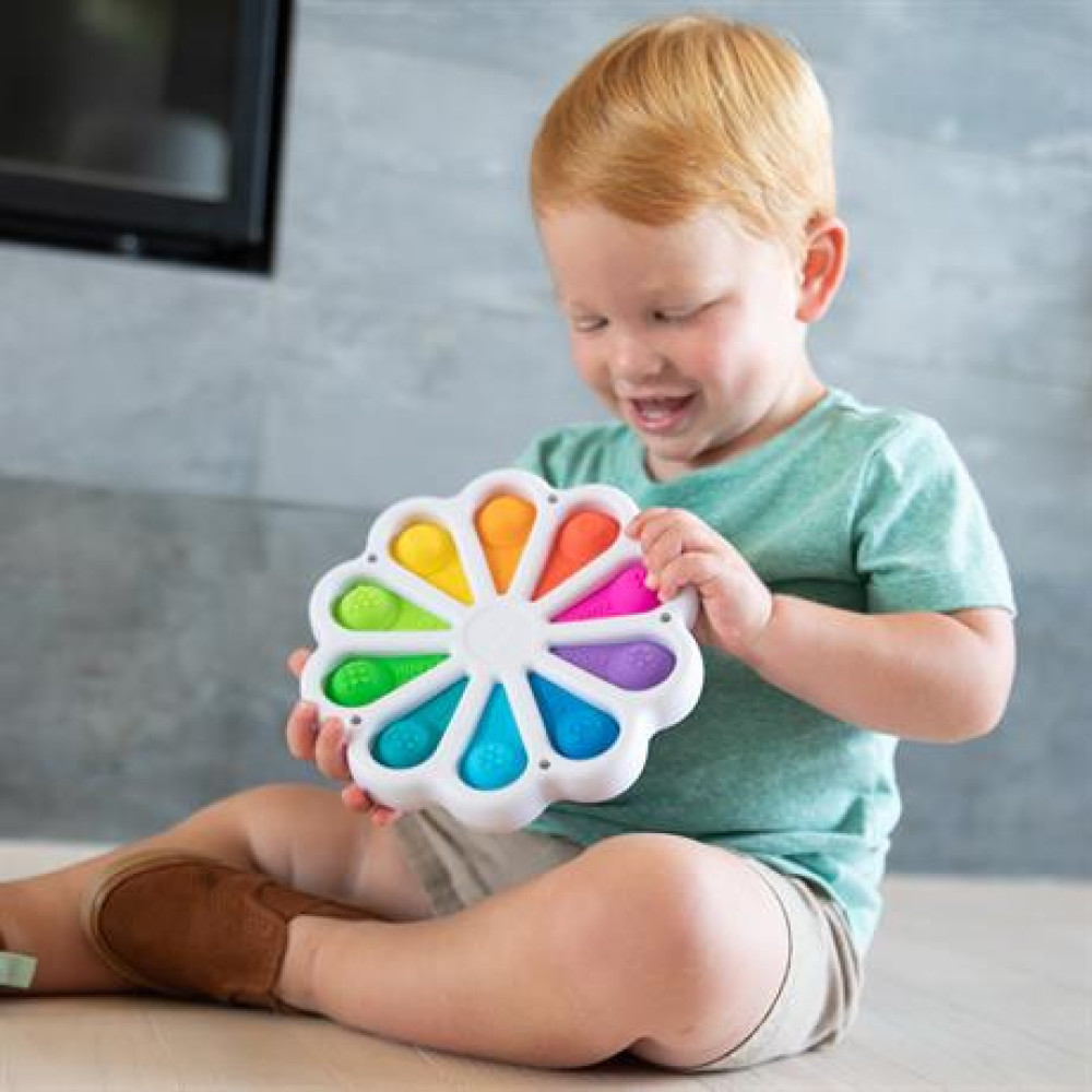 Іграшка тактильна Fat Brain Toys Кольорові пелюстки dimpl digits