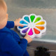 Іграшка тактильна Fat Brain Toys Кольорові пелюстки dimpl digits