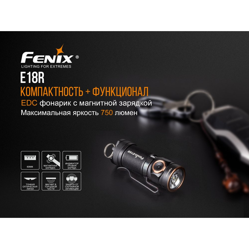 Ліхтар ручний Fenix E18R